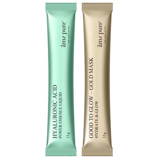 AME PURE® Jelly Glow Rubber Mask™ - Gold 