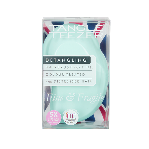 Tangle Teezer Fine & Fragile Mint Violet  (Matu ķemme)