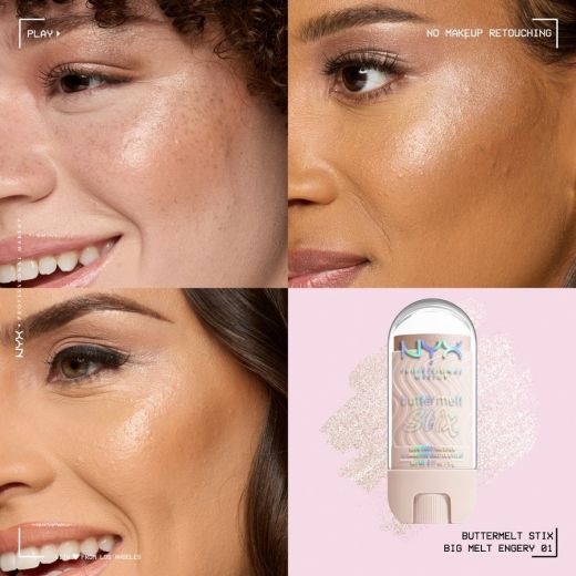 NYX PROFESSIONAL MAKEUP Buttermelt Glow Boosting Stix