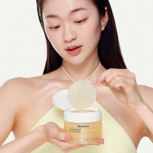 BIODANCE Vita Niacinamide Gel Toner Pads