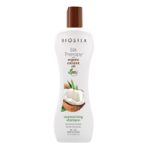 BioSilk Silk Therapy with Organic Coconut Oil Moisturizing Shampoo    (Matu šampūns)