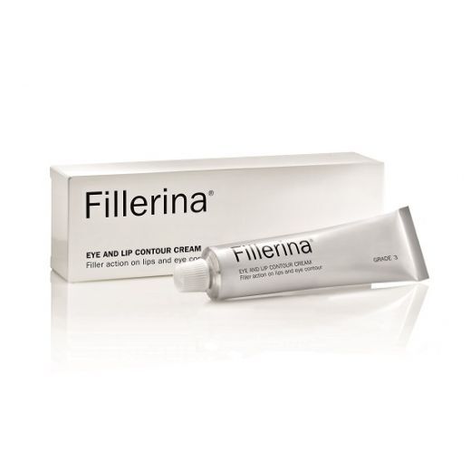 Fillerina Lip and Eye Contour Cream - Grade 3  (Krēms ādai ap acīm un lūpām intensitāte 3)