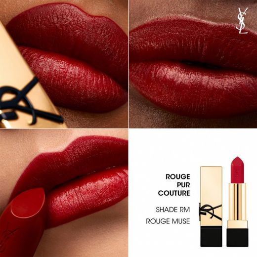 YVES SAINT LAURENT Rouge Pur Couture Refillable Satin Lipstick