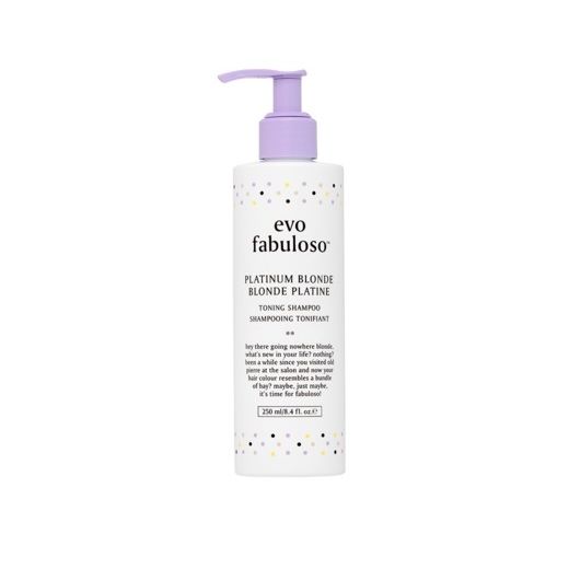 EVO Fabuloso Platinum Blonde Toning Shampoo 250 ml