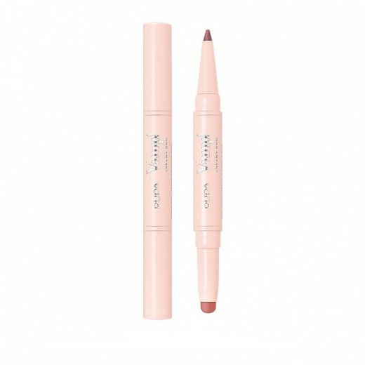 Pupa Vamp! Creamy Duo Countouring Lip Pencil & Shiny Lipstick