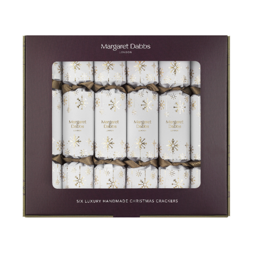 Margaret Dabbs 6 Luxury Handmade Christmas Crackers