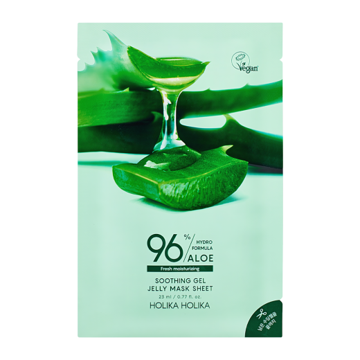 HOLIKA HOLIKA Aloe Hydro Formula 96% Soothing Gel Jelly Mask Sheet 