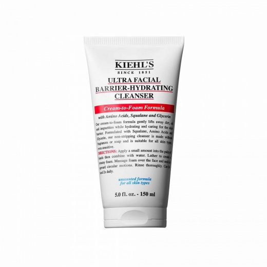 KIEHL'S Ultra Facial Barrier Hydrating Cleanser And Moisturising Face Wash 