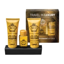 RICH Travel In Luxury Set (Intensīvi mitrinošu matu produktu komplekts)