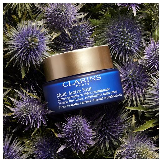 Clarins Multi - Active Nuit Normal to Combination Skin  (Nakts sejas krēms pret pirmajām novecošanas