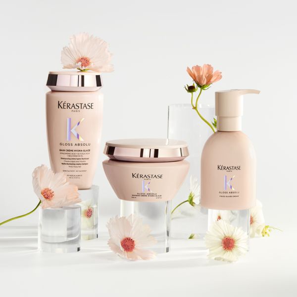 Atklājiet jauno “Gloss Absolu” kopšanas rituālu nevainojamam matu mirdzumam.