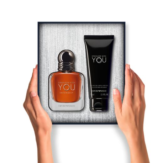 ARMANI Stronger With You Intensely Gift Set For Men 50 ml