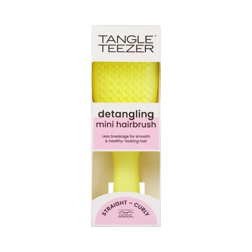 TANGLE TEEZER The Ultimate Detangler Mini Hyper Yellow