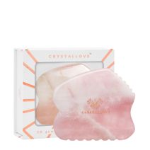 CRYSTALLOVE Rose Quartz Contour Gua Sha