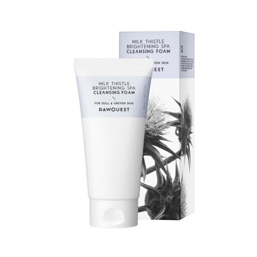 RAWQUEST Milk Thistle Brightening Spa Cleansing Foam