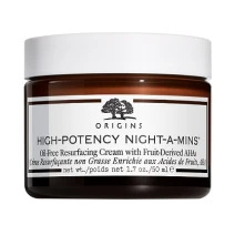 rigins High-Potency Night-A-Mins™ Oil-Free Resurfacing Cream With Fruit-Derived AHA (Nakts krēms se