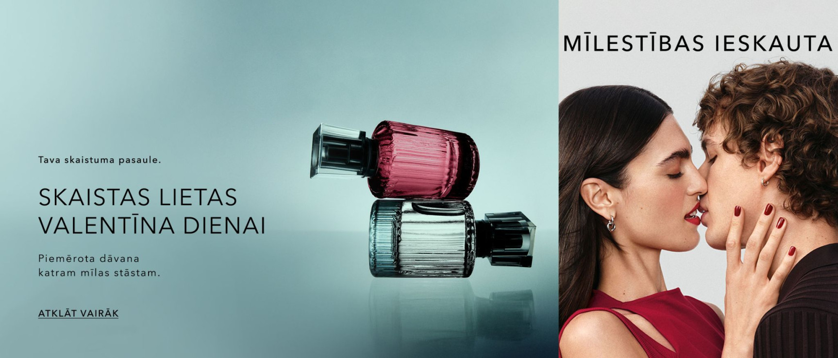 Skaistas lietas Valentīna dienai. Mīlestības ieskauta