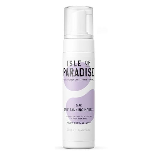 Isle of Paradise Dark Self Tanning Mousse  (Paštonējošās putas)