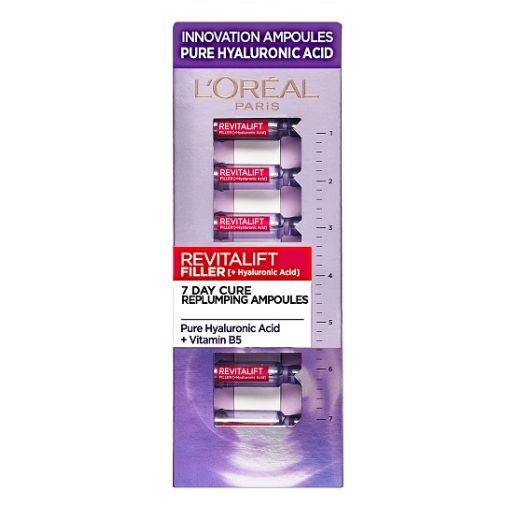 L'Oreal Paris Revitalift Filler  Ampoules 7 Day  (Ampulas sejai)