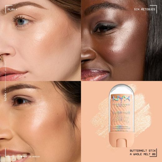 NYX PROFESSIONAL MAKEUP Buttermelt Glow Boosting Stix