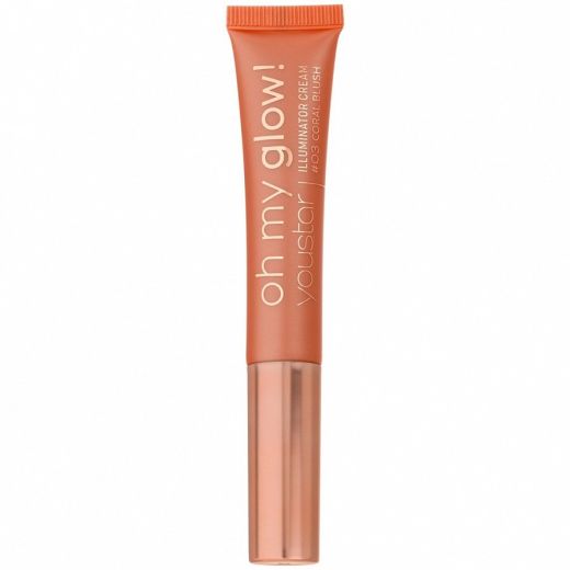 YOUSTAR  Oh My Glow! Illuminator Cream Coral Blush