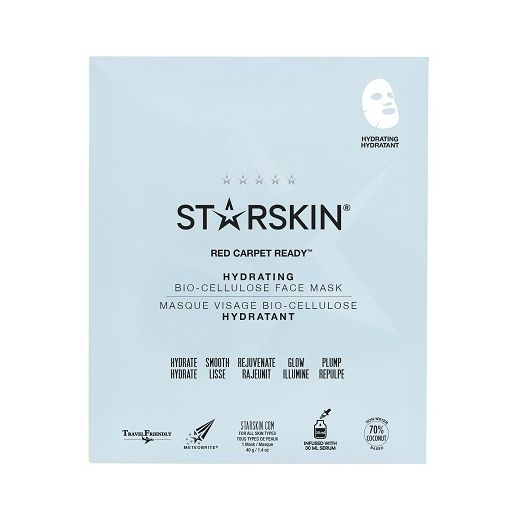 Starskin RED CARPET READY™ Hydrating Bio-Cellulose Face Mask  (Sejas maska)