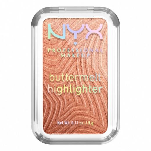 NYX PROFESSIONAL MAKEUP  Buttermelt Powder Highlighter BUTTA IN BRONZE
