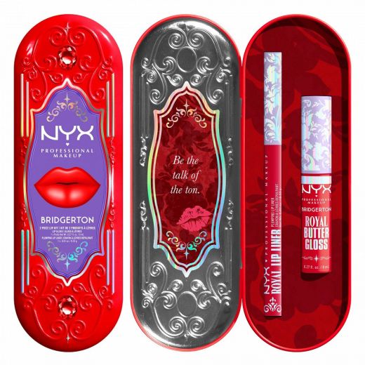 NYX PROFESSIONAL MAKEUP Bridgerton Royal Treasures Lip Kit 