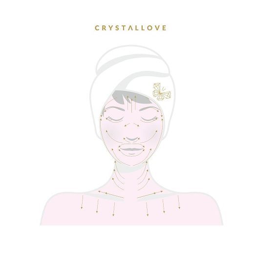 Cristallove Jade Roller  (Sejas rullītis no nefrīta)
