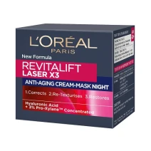 L'Oreal Paris Revitalift Laser X3 Night Cream (Nakts sejas krēms)
