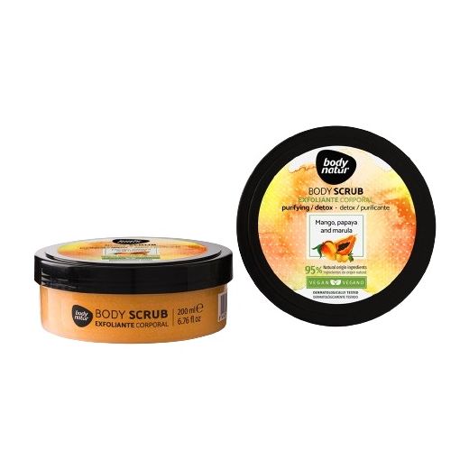 Body Natur Body Scrub Mango, Papaya And Marula