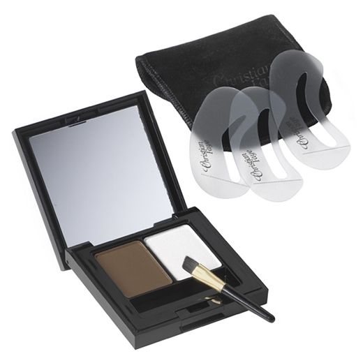 Christian Faye Semi Permanent Eyebrow Makeup Duo Kit  (Uzacu ēnu komplekts)