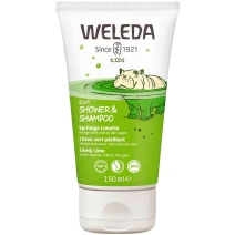WELEDA Kids 2 in 1 Shower and Shampoo Lively Lime