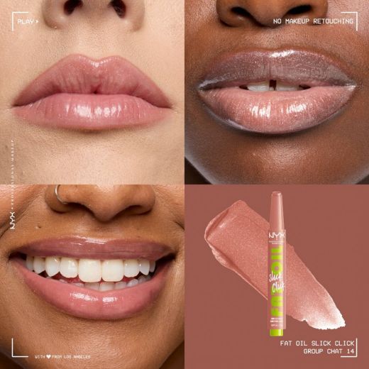 NYX PROFESSIONAL MAKEUP Fat Oil Slick Click Glossy Lip Balm