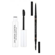 Douglas Make Up 24H Brow Control Clear Setting Eyebrow Gel + Precise Brow Stylo