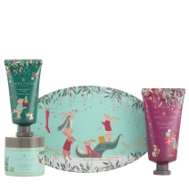 HEATHCOTE & IVORY Sara Miller Woodland Tales 2.0 Hand Care Set In Oval Tin