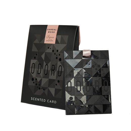 ODORO Scented Card Sandalwood