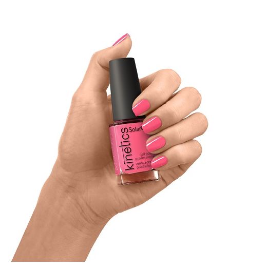 Kinetics SolarGel Professional Nail Polish Raspberry Mojito Nr. 308 (Nagu laka ar želejlakas izskatu