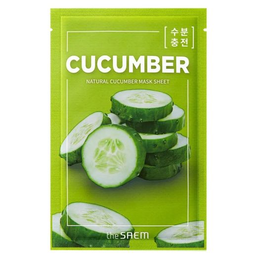 THE SAEM Natural Cucumber Mask Sheet 