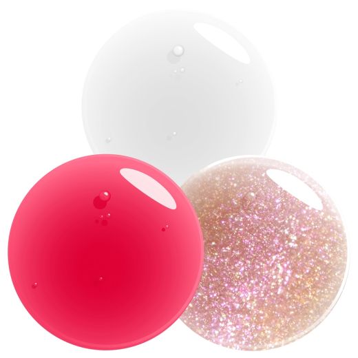 NYX PROFESSIONAL MAKEUP Holiday Fat Oil Trio Lip Gloss Kit 