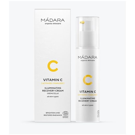 Madara Vitamin C Illuminating Recovery Cream  (Vitamīna C sejas krēms)
