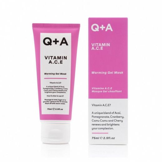 Q+A Vitamin A.C.E Warming Gel Mask
