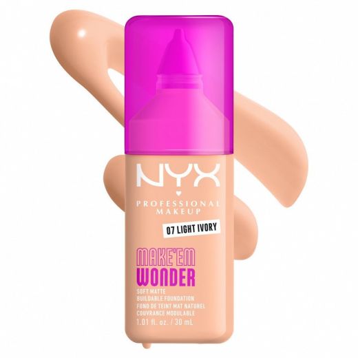 NYX PROFESSIONAL MAKEUP Em Wonder 24H Soft Matte Foundation
