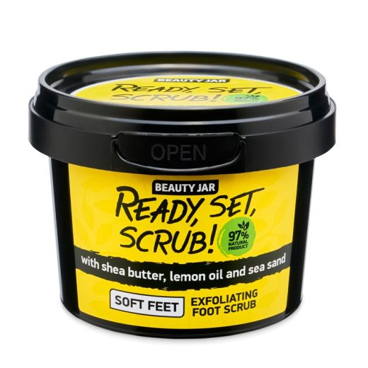 Beauty Jar Ready, Set Scrub! Exfoliating Foot Scrub