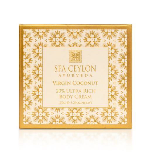 SPA CEYLON AYURVEDA WELLNESS  Virgin Coconut 20% Rich Body Cream 