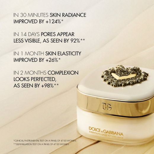 DOLCE&GABBANA Ever-Youth Skin Gold Peptides Face Mask