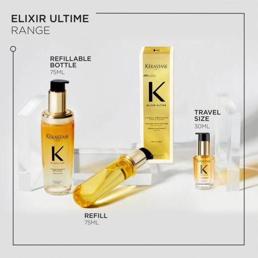 KÉRASTASE Elixir Ultime L'huile Originale Hair Oil - Non Refillable