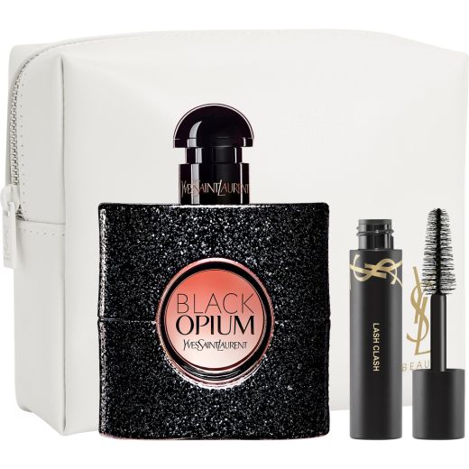 YVES SAINT LAURENT  Black Opium Gift Set For Women With EDP