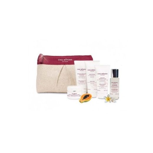 Cinq Mondes Beauty Rituals of the World Collection Pouch   (Komplekts sejas kopšanai)