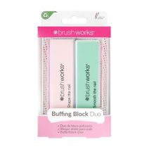 BrushWorks Nail Buffing Block Pastel 
